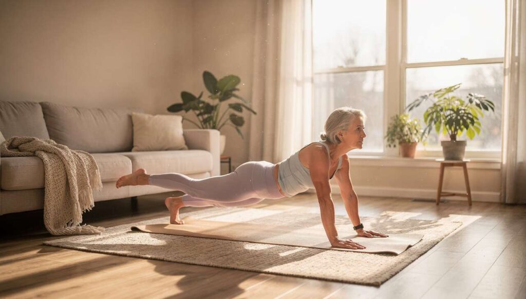 Pilates po 60. roku życia: wykonuj codziennie to 10-minutowe ćwiczenie, a wkrótce zauważysz efekty!