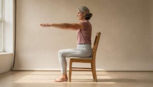 Pilates na krześle: 4 ćwiczenia, które wzmacniają core bez obciążania kręgosłupa