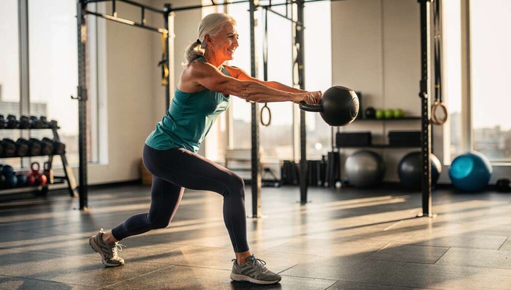 Trening funkcjonalny po 60. poprawia codzienną sprawność bardziej niż fitness