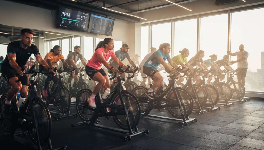 Spinning i Indoor Cycling – trening cardio wysokiej intensywności, który bawi
