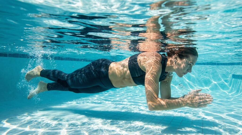 Aqua plank: nowe ćwiczenie w basenie, które trenerzy uznają za najskuteczniejsze na brzuch