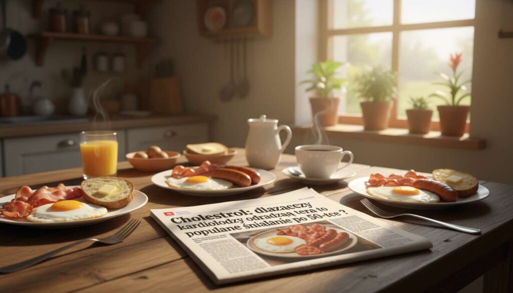 Cholesterol: dlaczego kardiolodzy odradzają teraz to popularne śniadanie po 50-tce?